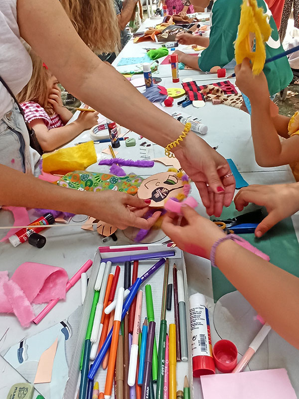 Taller participativo con niños