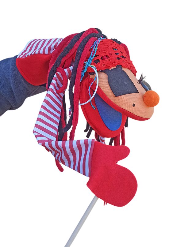 Títere de pirata chica