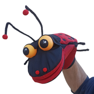 Títere de mariquita de guante