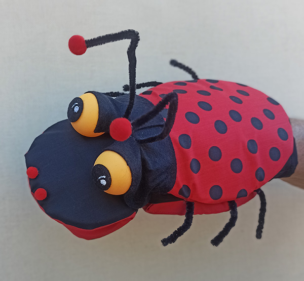 Títere de mariquita